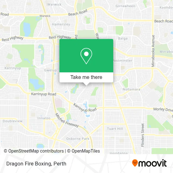 Dragon Fire Boxing map