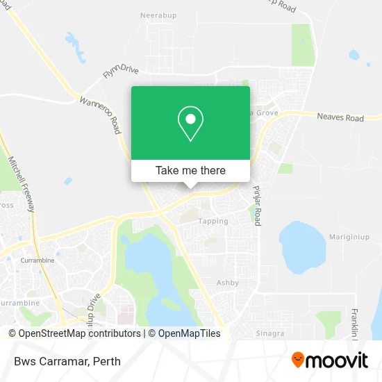 Mapa Bws Carramar