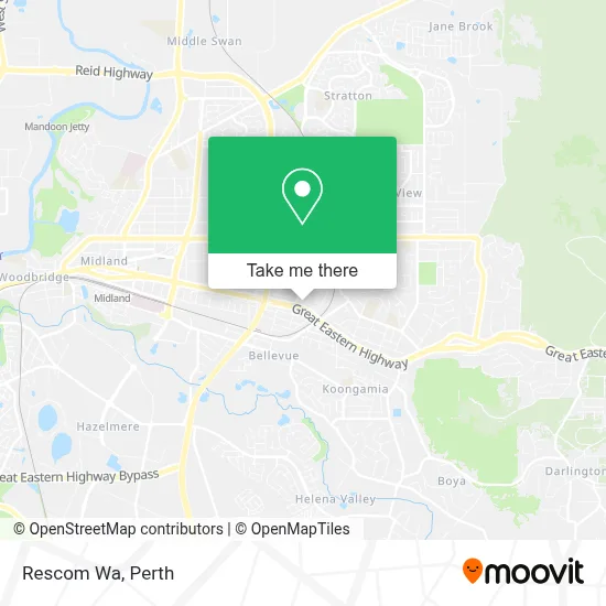 Mapa Rescom Wa