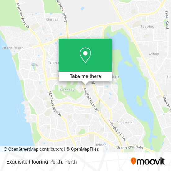 Mapa Exquisite Flooring Perth