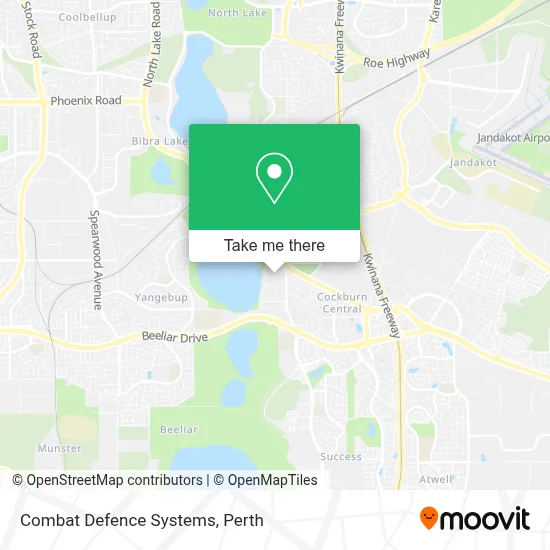 Combat Defence Systems map