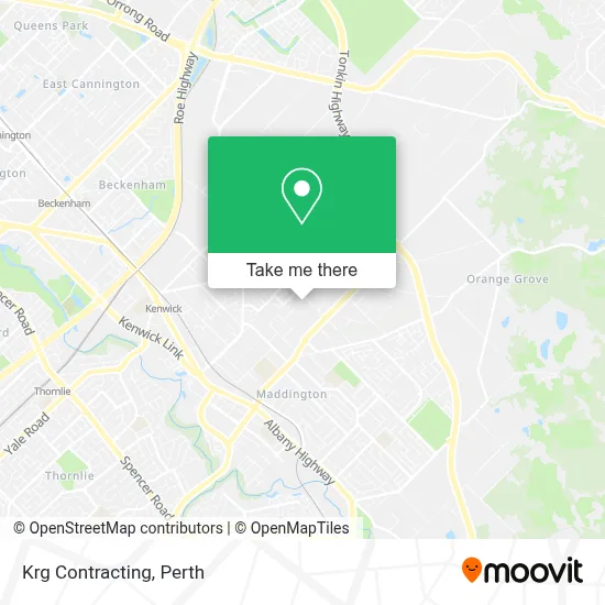 Mapa Krg Contracting