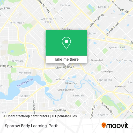 Mapa Sparrow Early Learning