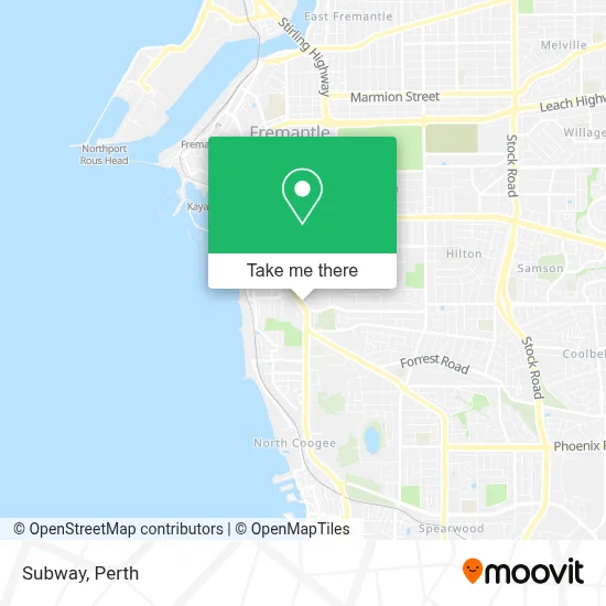 Mapa Subway