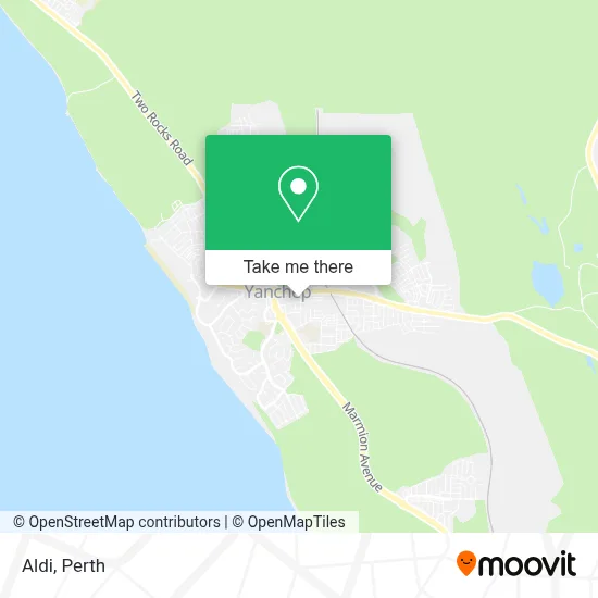 Mapa Aldi