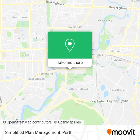Simplified Plan Management map