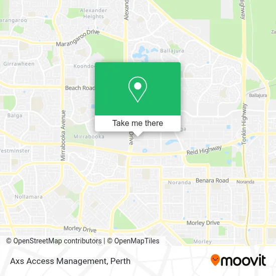 Axs Access Management map