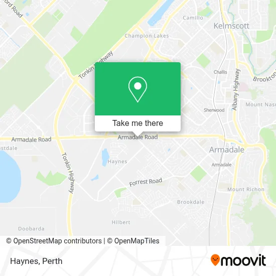 Mapa Haynes