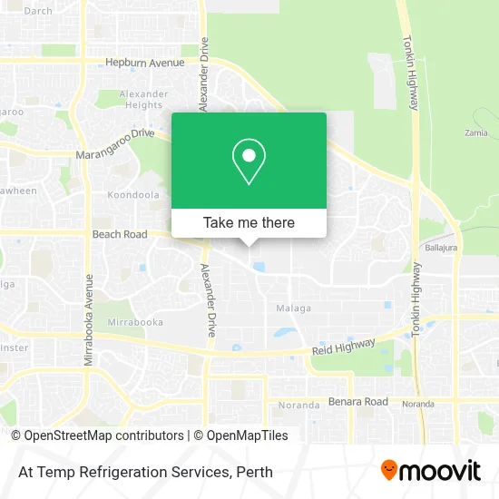 Mapa At Temp Refrigeration Services