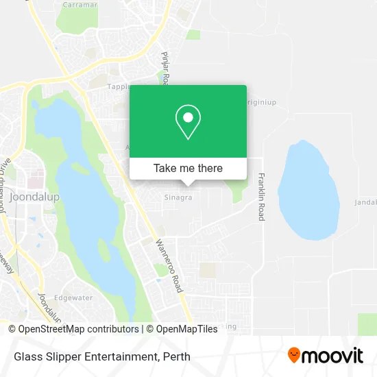Mapa Glass Slipper Entertainment