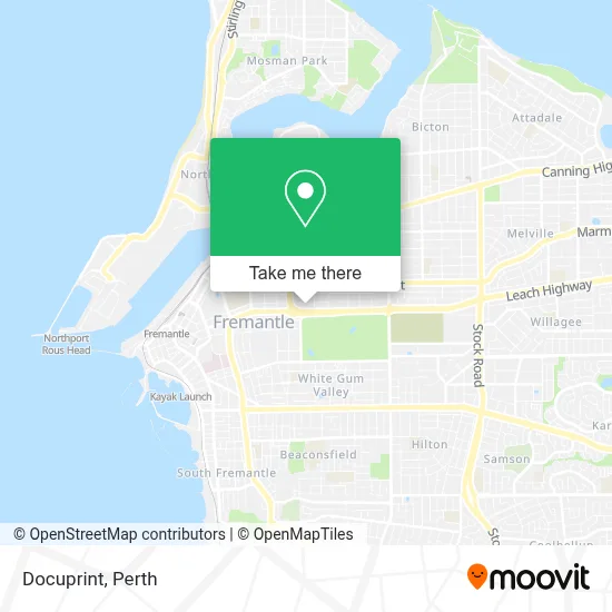 Docuprint map