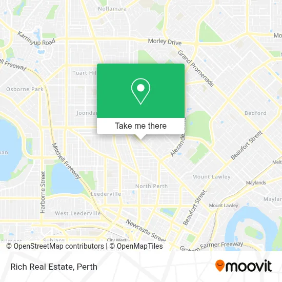 Mapa Rich Real Estate