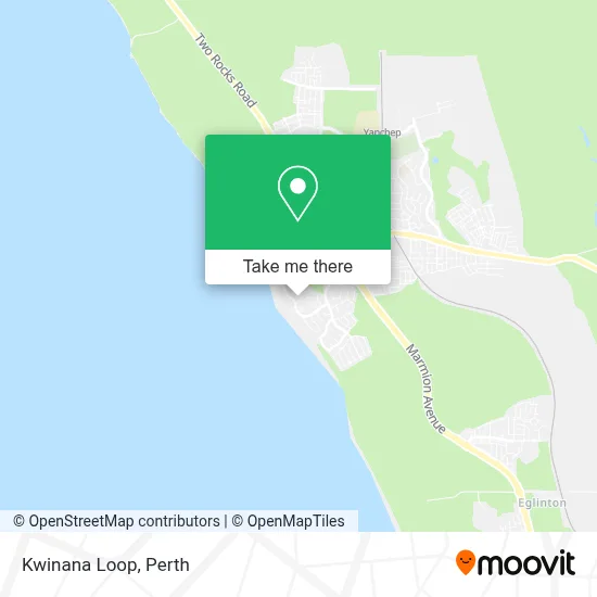 Mapa Kwinana Loop