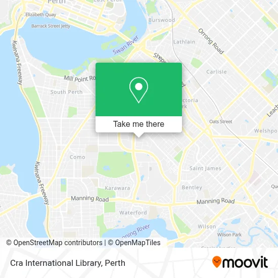 Cra International Library map