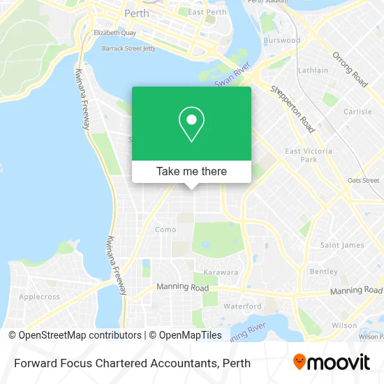 Mapa Forward Focus Chartered Accountants