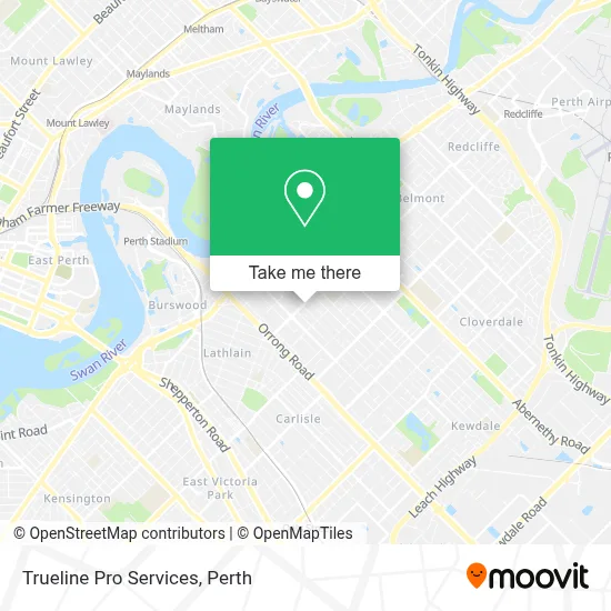 Mapa Trueline Pro Services