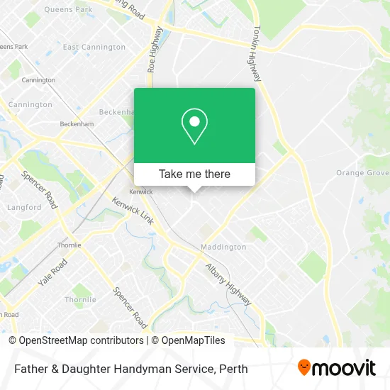 Mapa Father & Daughter Handyman Service