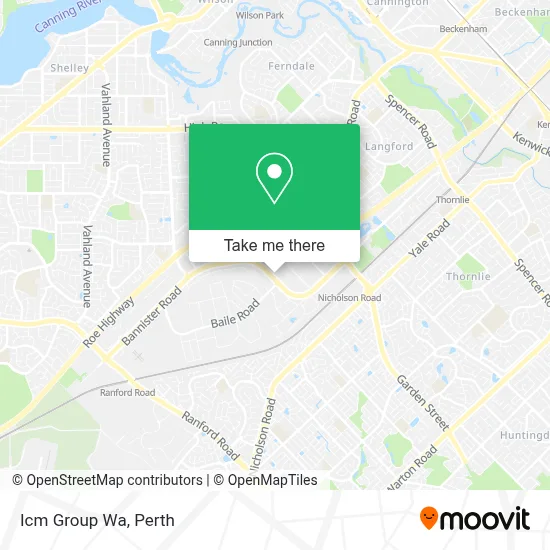 Mapa Icm Group Wa