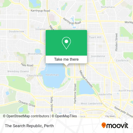 Mapa The Search Republic