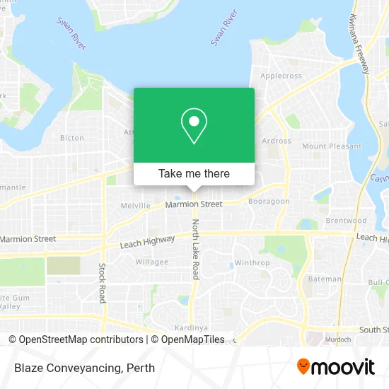 Mapa Blaze Conveyancing
