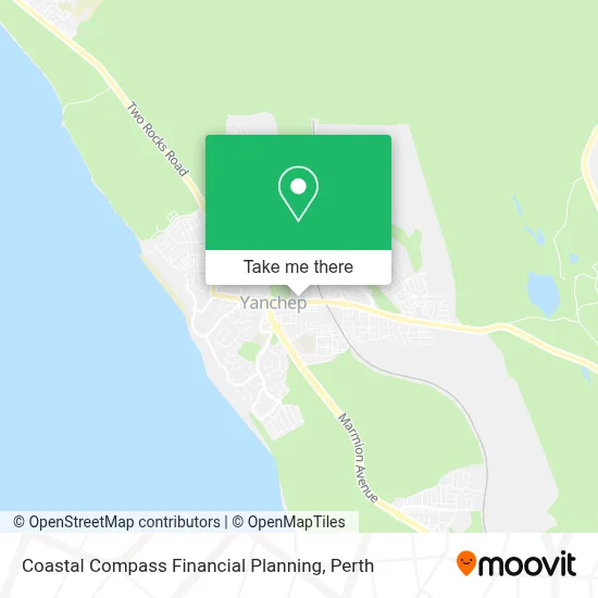 Mapa Coastal Compass Financial Planning