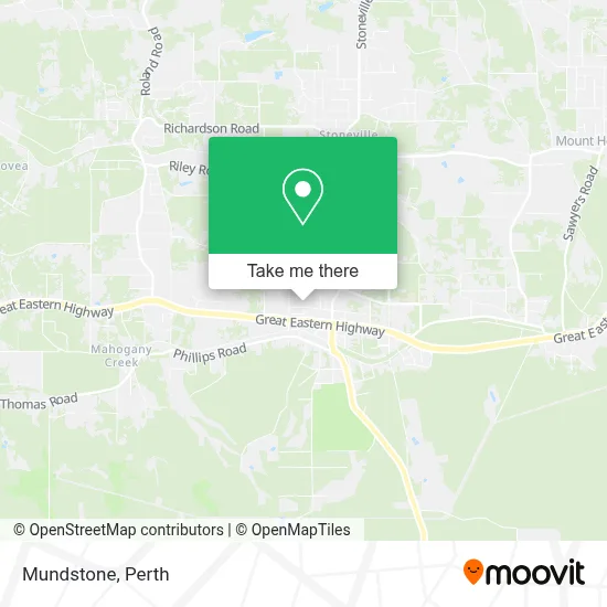Mapa Mundstone