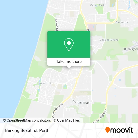 Mapa Barking Beautiful