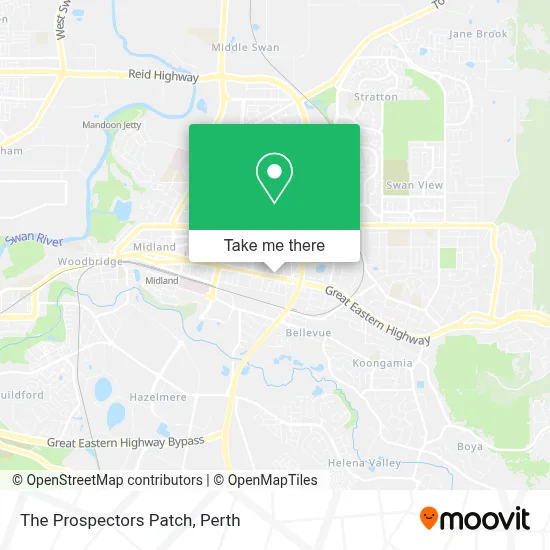 Mapa The Prospectors Patch