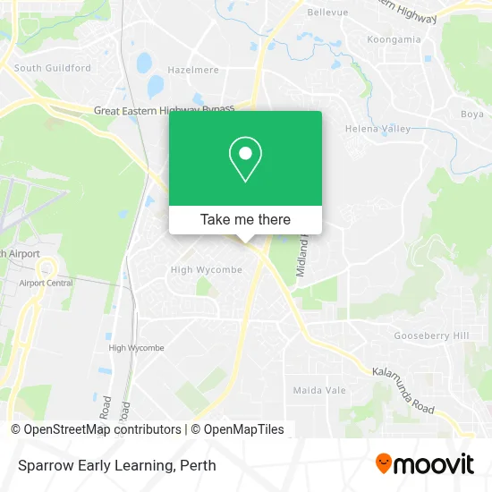 Sparrow Early Learning map