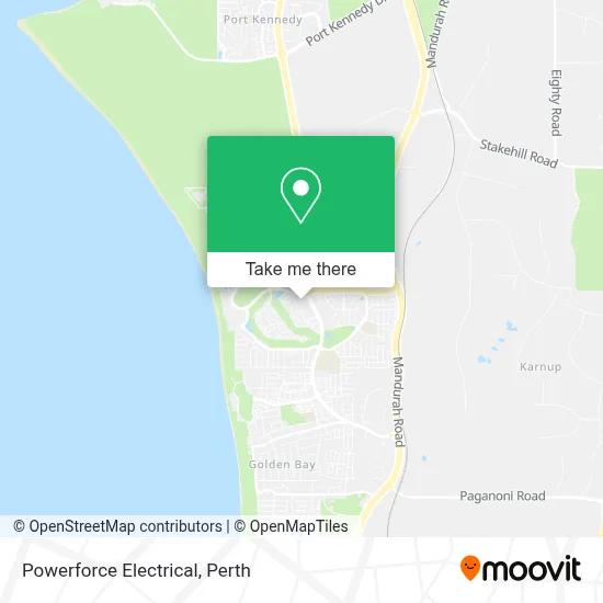 Mapa Powerforce Electrical