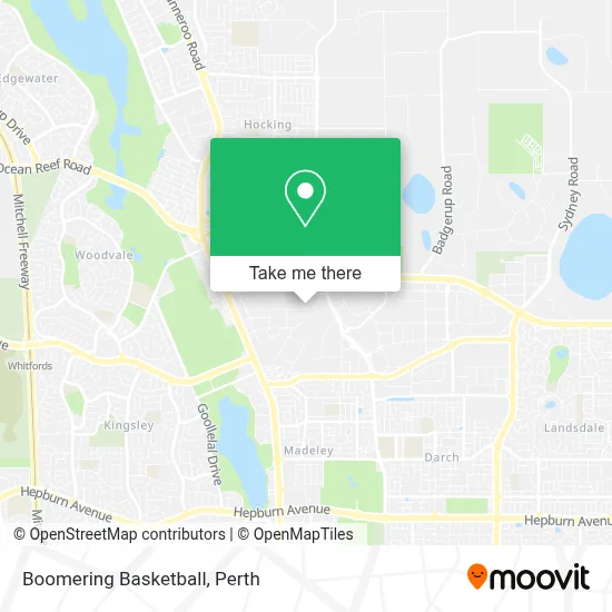 Mapa Boomering Basketball