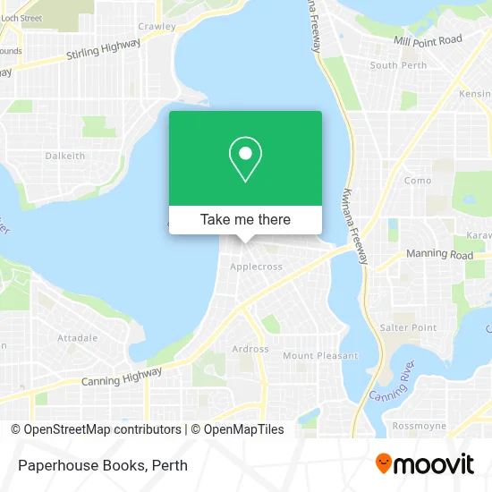 Mapa Paperhouse Books