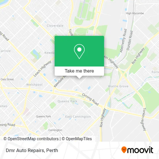 Mapa Dmr Auto Repairs