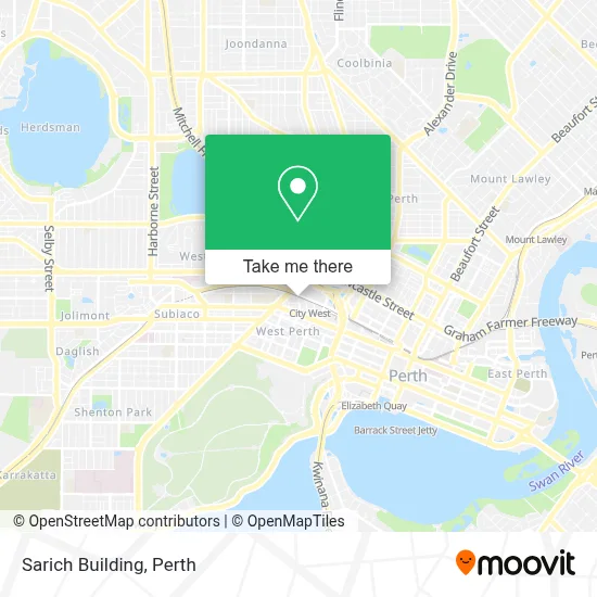 Mapa Sarich Building