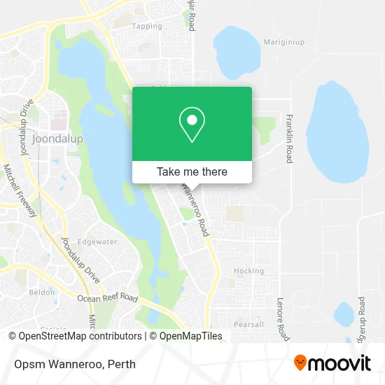 Mapa Opsm Wanneroo