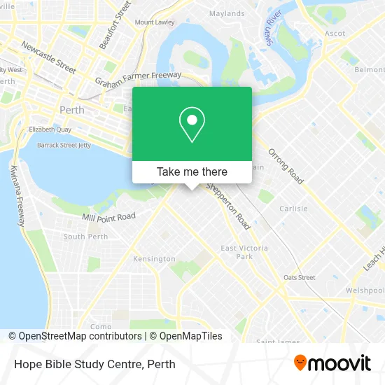 Mapa Hope Bible Study Centre