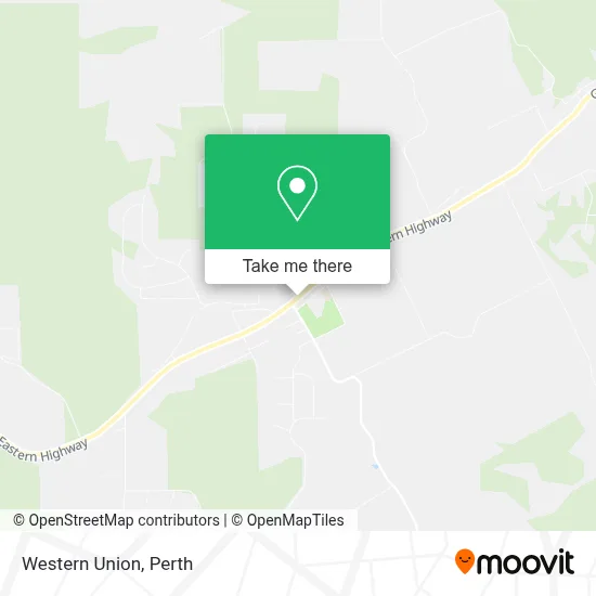 Mapa Western Union