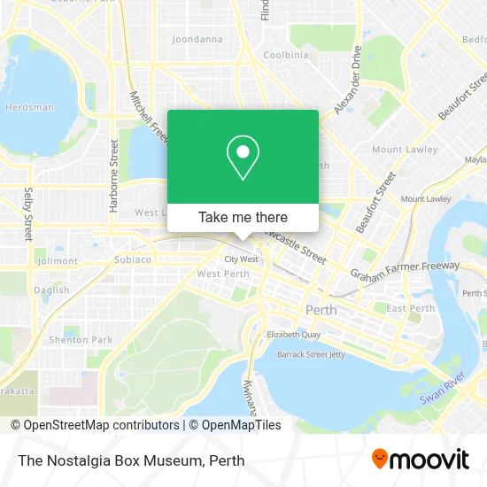 Mapa The Nostalgia Box Museum