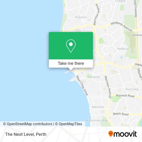 The Next Level map
