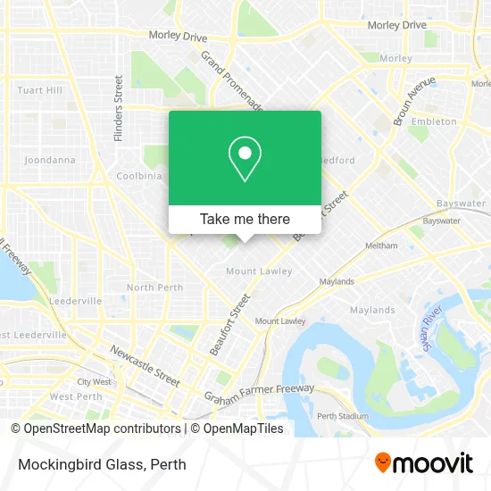 Mapa Mockingbird Glass