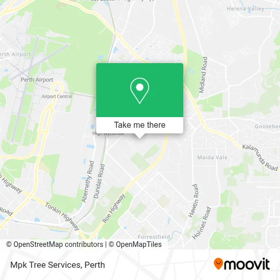 Mapa Mpk Tree Services