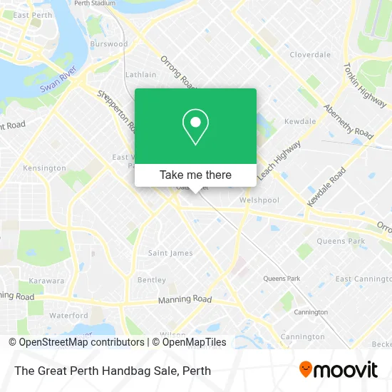 Mapa The Great Perth Handbag Sale