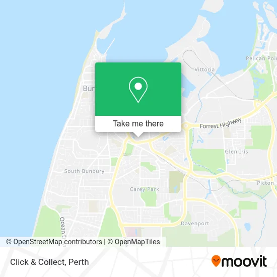 Click & Collect map