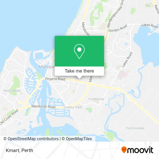 Mapa Kmart