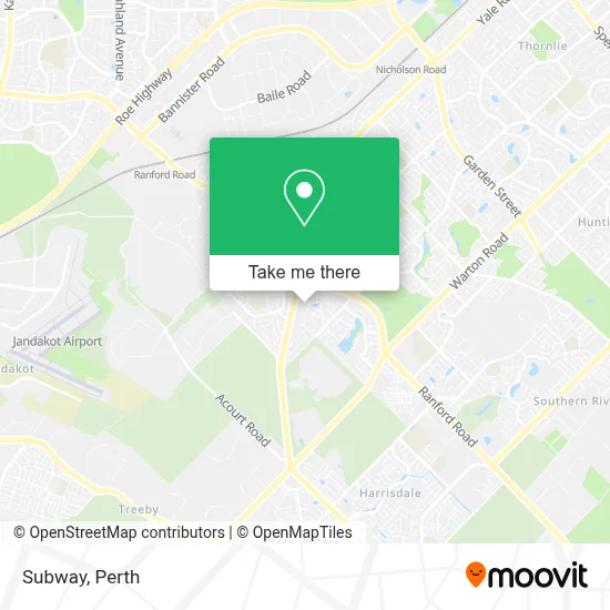 Mapa Subway
