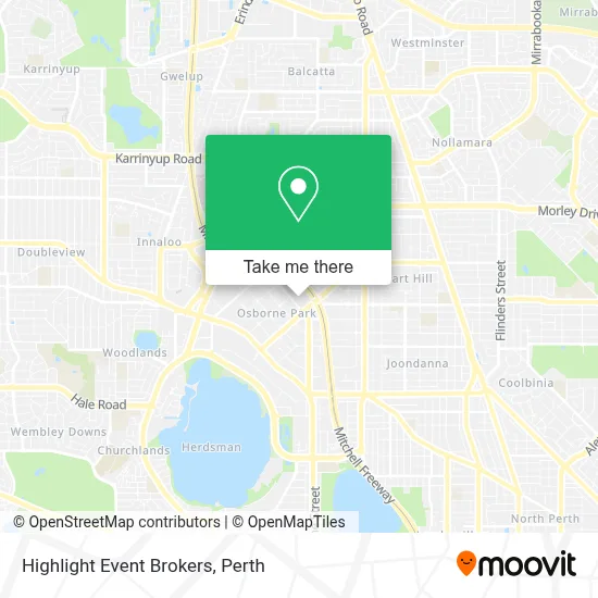 Mapa Highlight Event Brokers