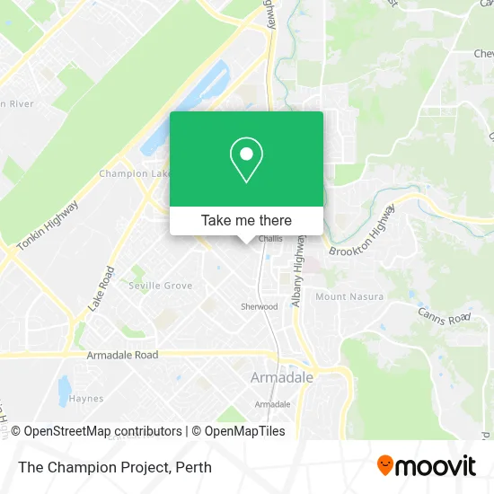 Mapa The Champion Project