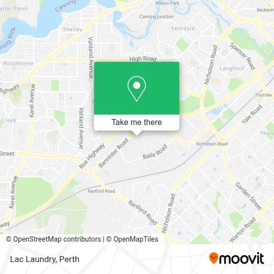 Mapa Lac Laundry
