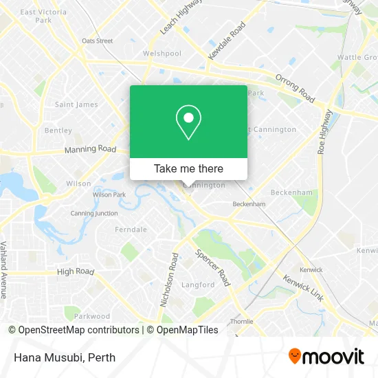 Mapa Hana Musubi
