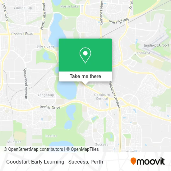 Mapa Goodstart Early Learning - Success